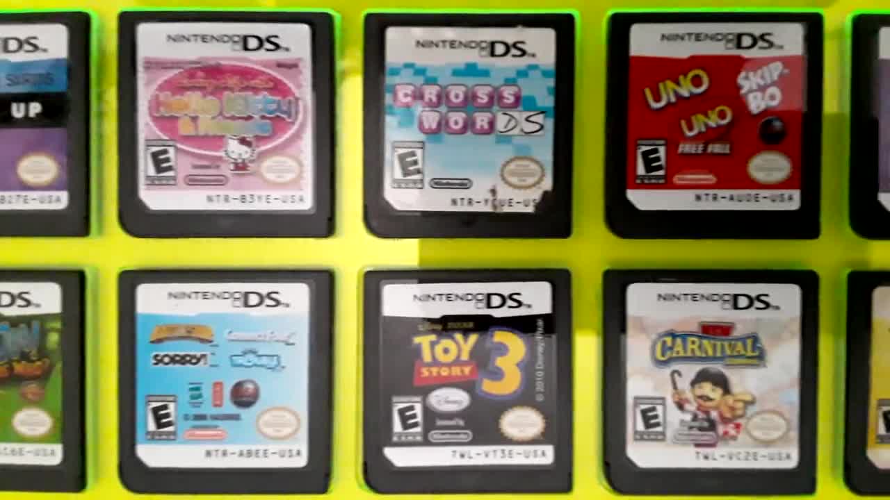 Authentic Nintendo DS Games for DS / Dslite / Dsi / 3DS XL and 2DS